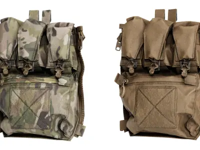 FERRO CONCEPTS BANGER BACK PANEL  Low-poly 3D model