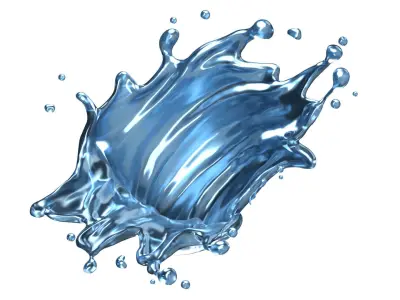 Water Splash 20 3D model