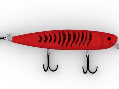 3d model lure fishing 3D model