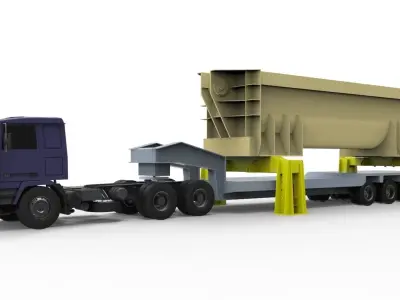 truck scrap Free 3D model