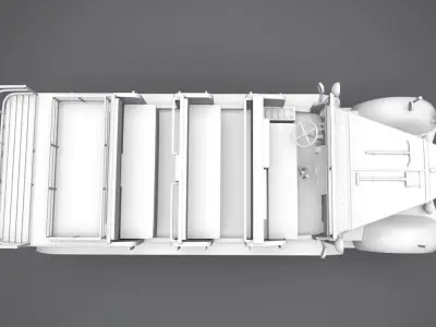 SdKfz 7 Scale model  3D print model