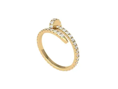 Wedding Ring  3D print model 174