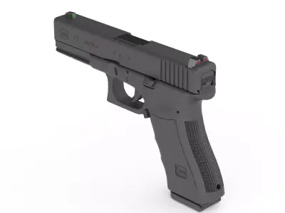 inspired by Glock 19X 3D model