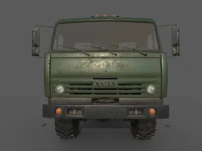 Kamaz 44100 3D model