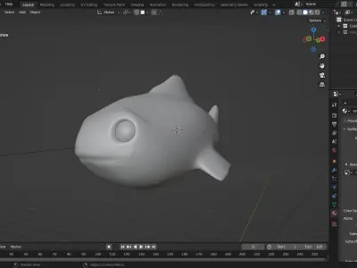  fish 3D model 3D model