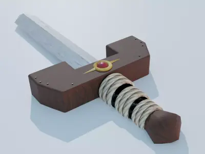 Kokiri Sword 3d Model 3D model