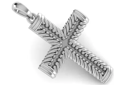 CROSS PEWDANT CR192 3D print model