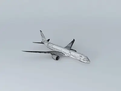 Royal Airways (AAO) R-Jet X-200 with interior Free 3D model