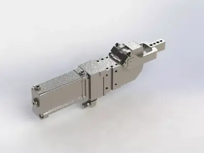 Grampo Pneumatico UCBP 40 Pneumatic Clamp 3D model