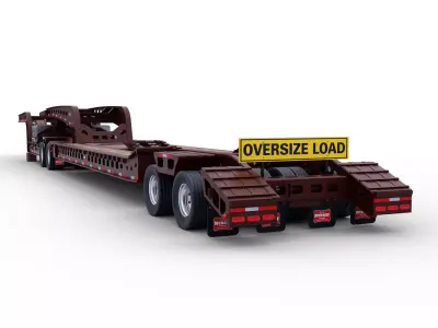 Murray LoadMaster Lowboy Set 3D model
