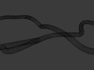 High-Poly Rope 3D model