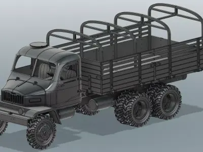 Praga V3S - 3Dprint Ready 3D print model
