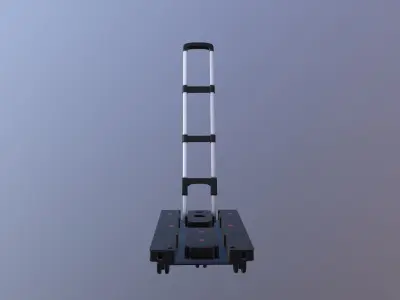 Folding Cart Dolly 3D model