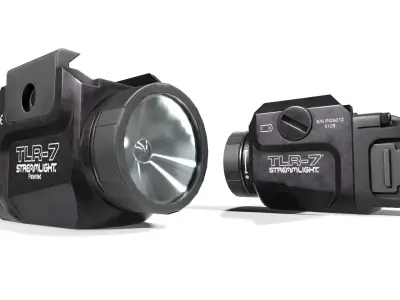 Streamlight TLR7 Compact Handgun Weapon Mounted Light Low-poly 3D model