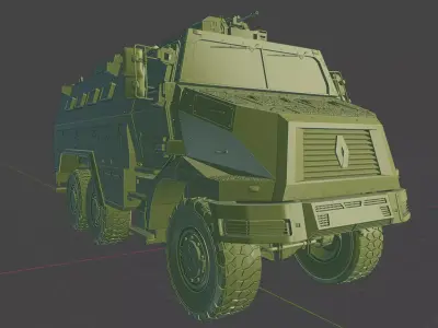 Peacekeeper PRV Free 3D model