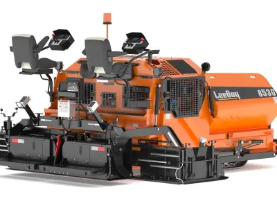 Leeboy Paver 8350 3D model