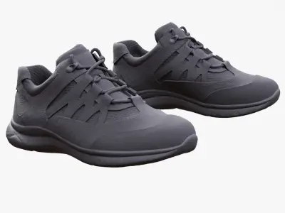 Man and Woman in Boots 81 3D model