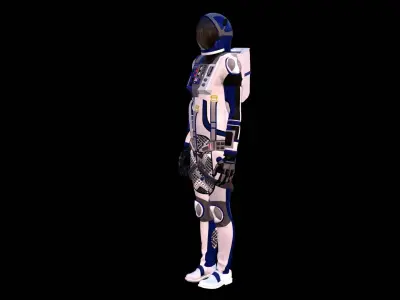 Astronaut Spacesuit  Australia 3D model