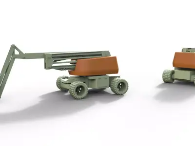 Boom Lift Typ A 3D print model