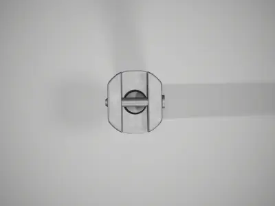 Knight arms foregrip frontgip low poly 3d model Free low-poly 3D model