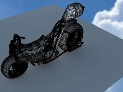Bikroso motorcycle 3D model