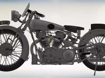Royal Enfield 3D model