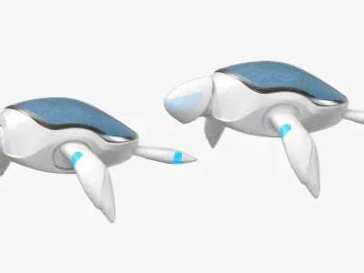  RoboTurtle Marine Surveillance Drone White 