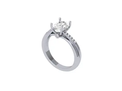 Wedding Ring  3D print model 224