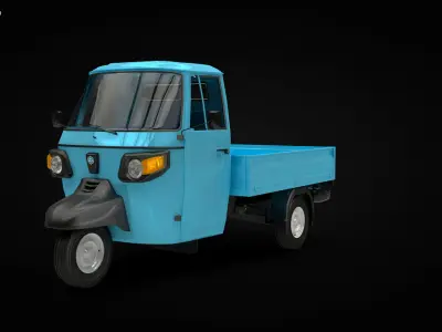 Piaggio Ape Classic 400 Pickup 3D model