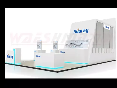 Exhibition - Area - 9X6-3DMAX2009-074 3D model