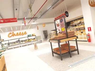  Supermarket and Natural Food Market Collection 