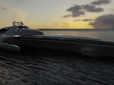 Yacht  3D model