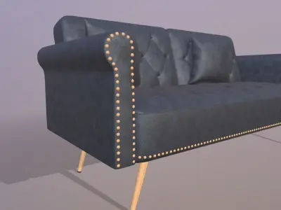 Leather SOFA 3D model
