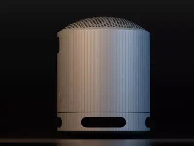 Modern Portable Bluetooth Speaker 3D model