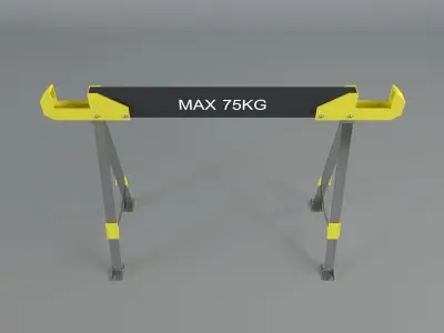 Workshop assistant Low-poly 3D model