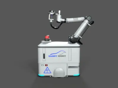Inspection robots 3D model