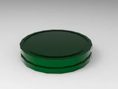 podium shine 3d model 3D model