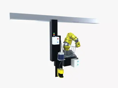 Robotic Arm 3D model 25