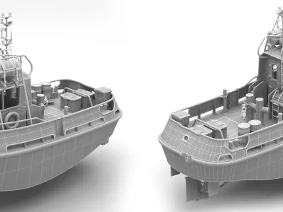  TUG  02 3D model