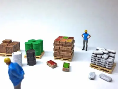 N Scale Freight Free 3D print model