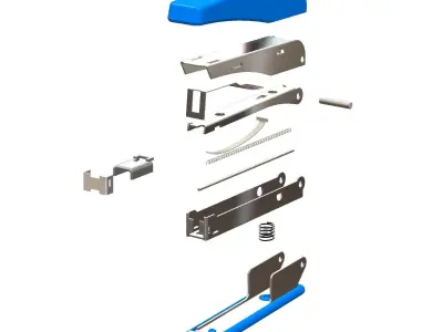 Stapler - SolidWorks Parts  3D model