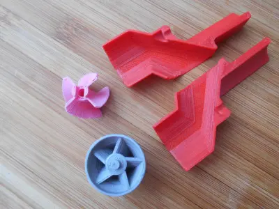 Water Jet drive Free 3D print model