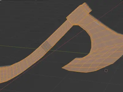 HIGH QUALITY AXE MODEL  Free 3D model