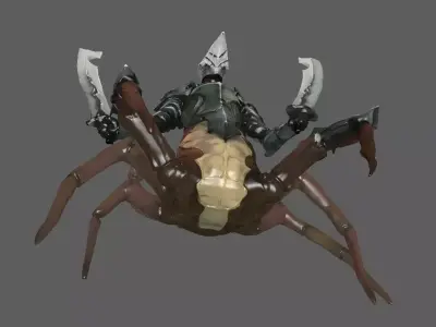 Creature 3D model 54