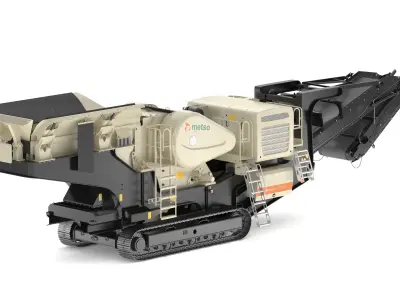 Lokotrack LT120 Mobile Jaw Crusher 3D model