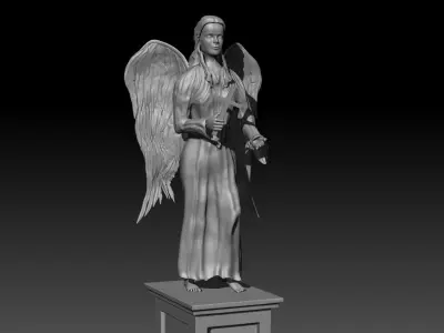 Angel Woman 3D model