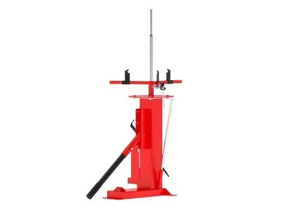 Garage Motorcycle And Mini Tyre Changer 3D model