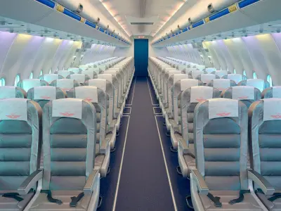 Airplane Cabin Interior Boeing 737 3D model