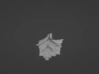house Free 3D model buy