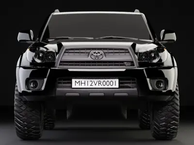 toyota fortuner 3D model purchase